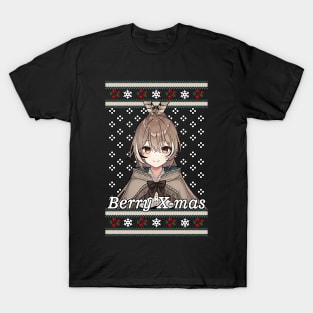 Nanashi Mumei Berry Xmas Hololive Christmas T-Shirt